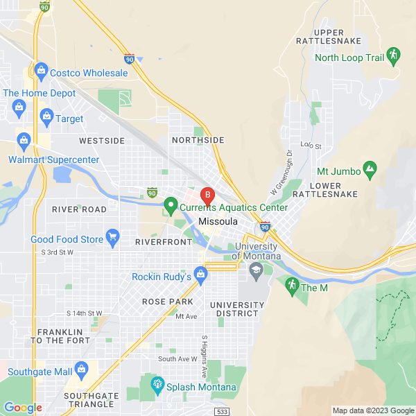 Honey Sugaring and Facials location map: 308 W Pine St Suite B01, Missoula, Montana