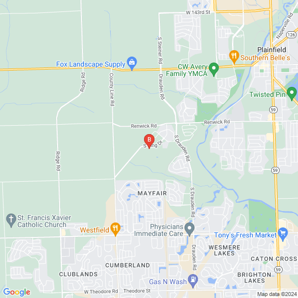 WWData Systems location map: 1, Plainfield, IL
